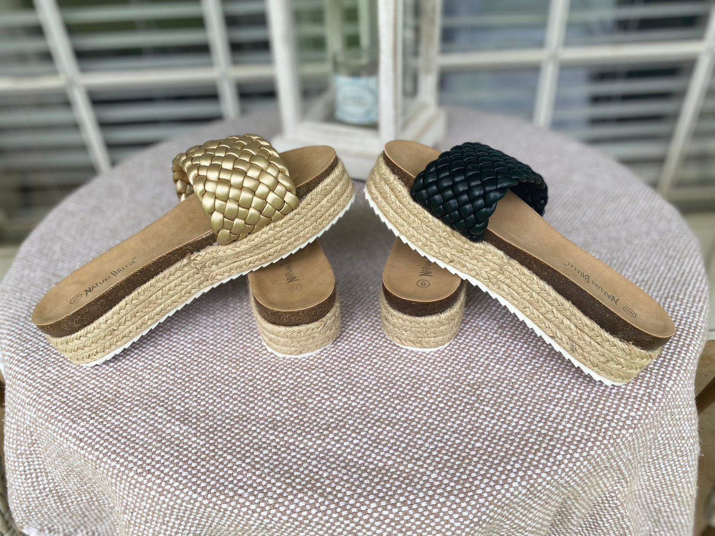 Black Espadrille Sandal