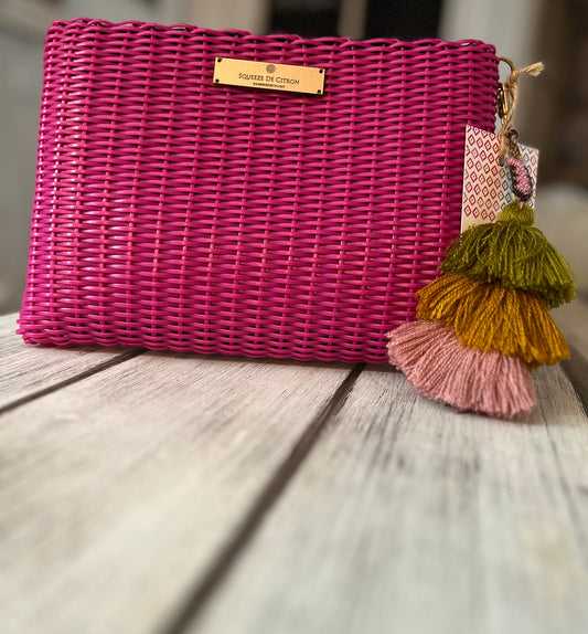 Hot Pink Lemon Drop Citron Bag